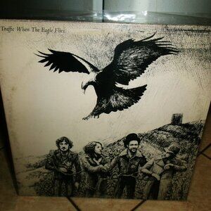 traffic when the eagle flie 1974 lp - steve winwood capaldi progressive r&b rock